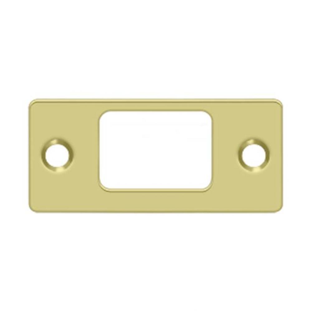 Strike Plate, Deadbolt, 2-3/4&apos;&apos; x 1-1/4&apos;&apos;