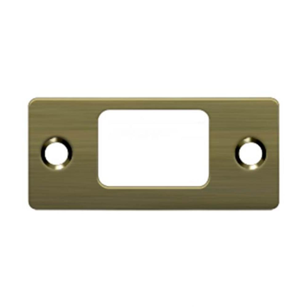 Strike Plate, Deadbolt, 2-3/4&apos;&apos; x 1-1/4&apos;&apos;