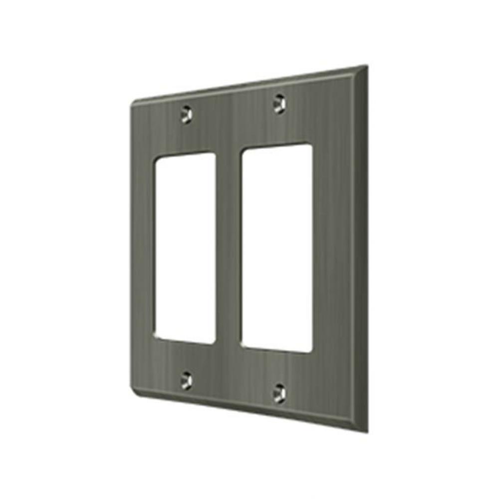 Switch Plate, Double Rocker