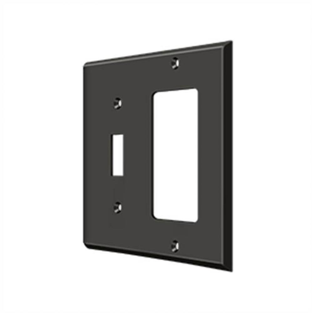 Switch Plate, Single Switch/Single Rocker