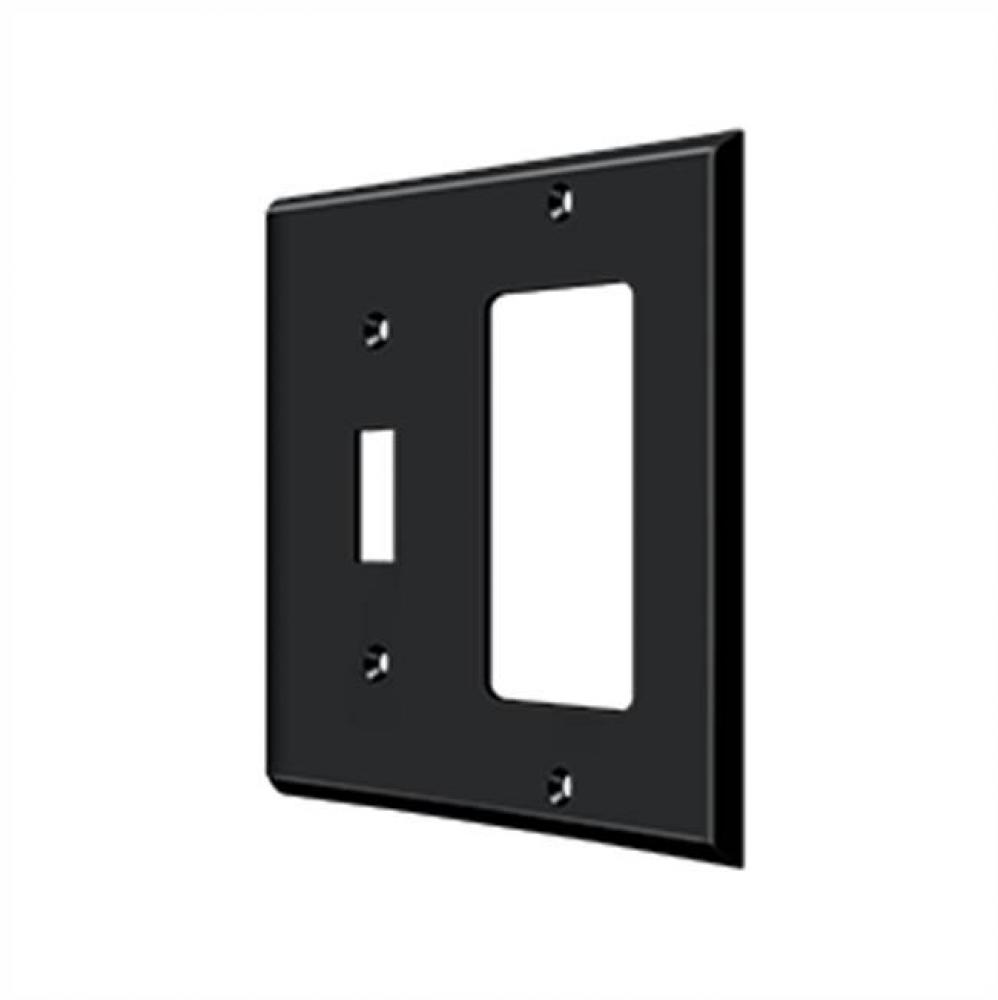 Switch Plate, Single Switch/Single Rocker