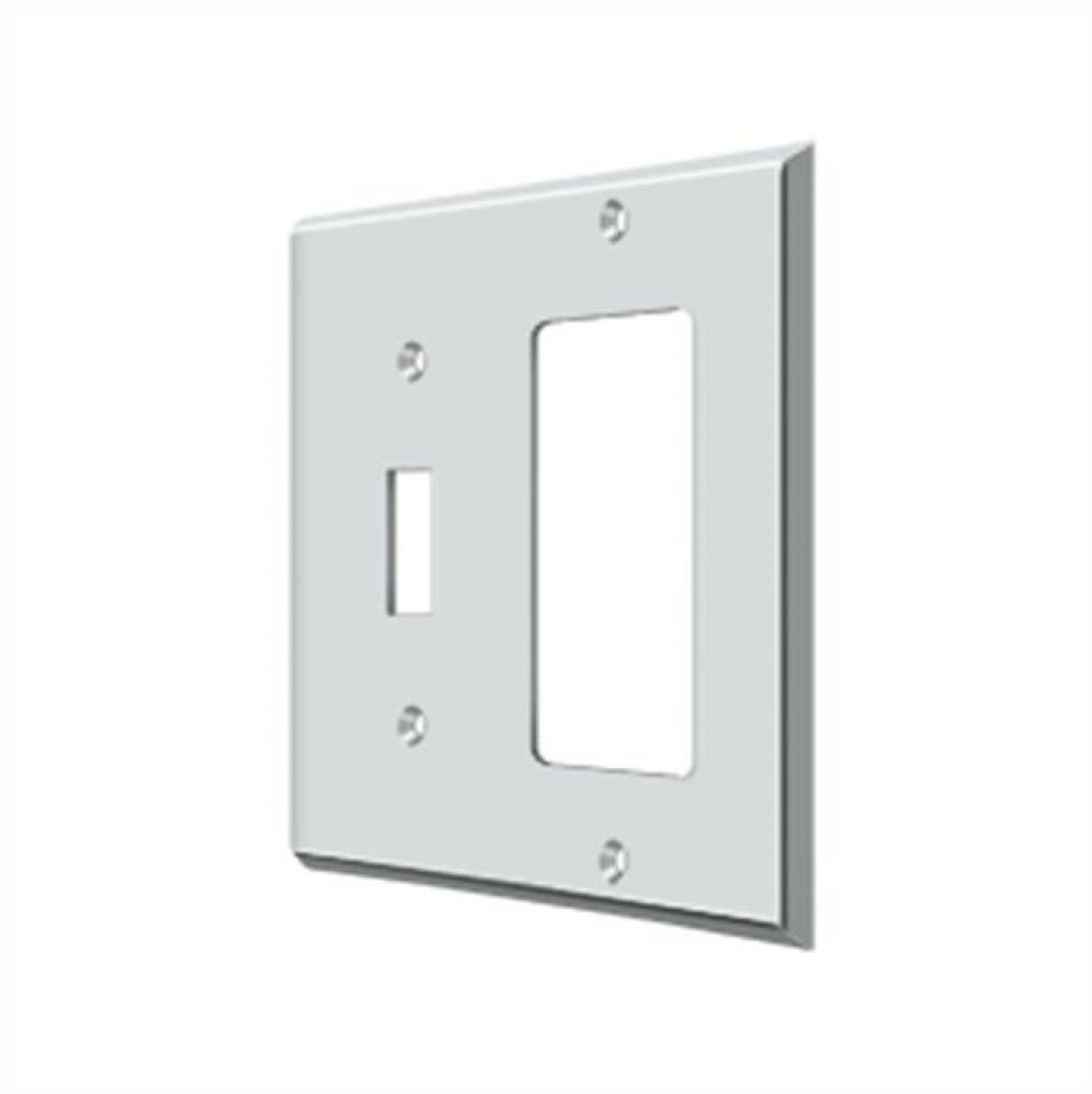 Switch Plate, Single Switch/Single Rocker