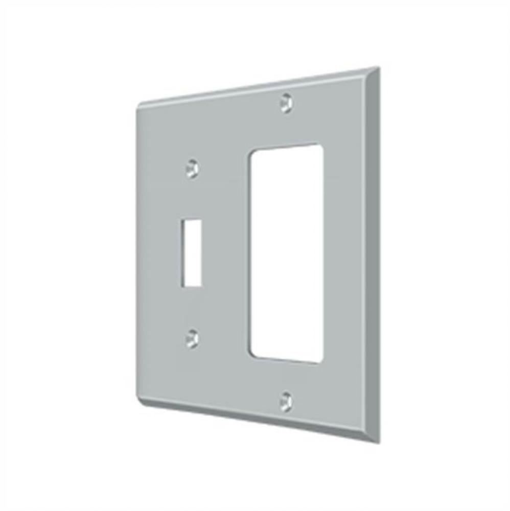 Switch Plate, Single Switch/Single Rocker