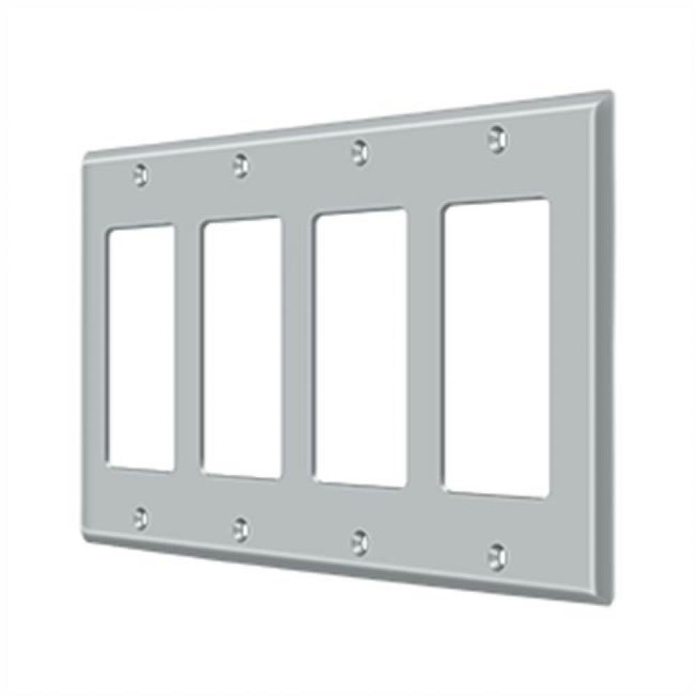 Switch Plate, Quadruple Rocker