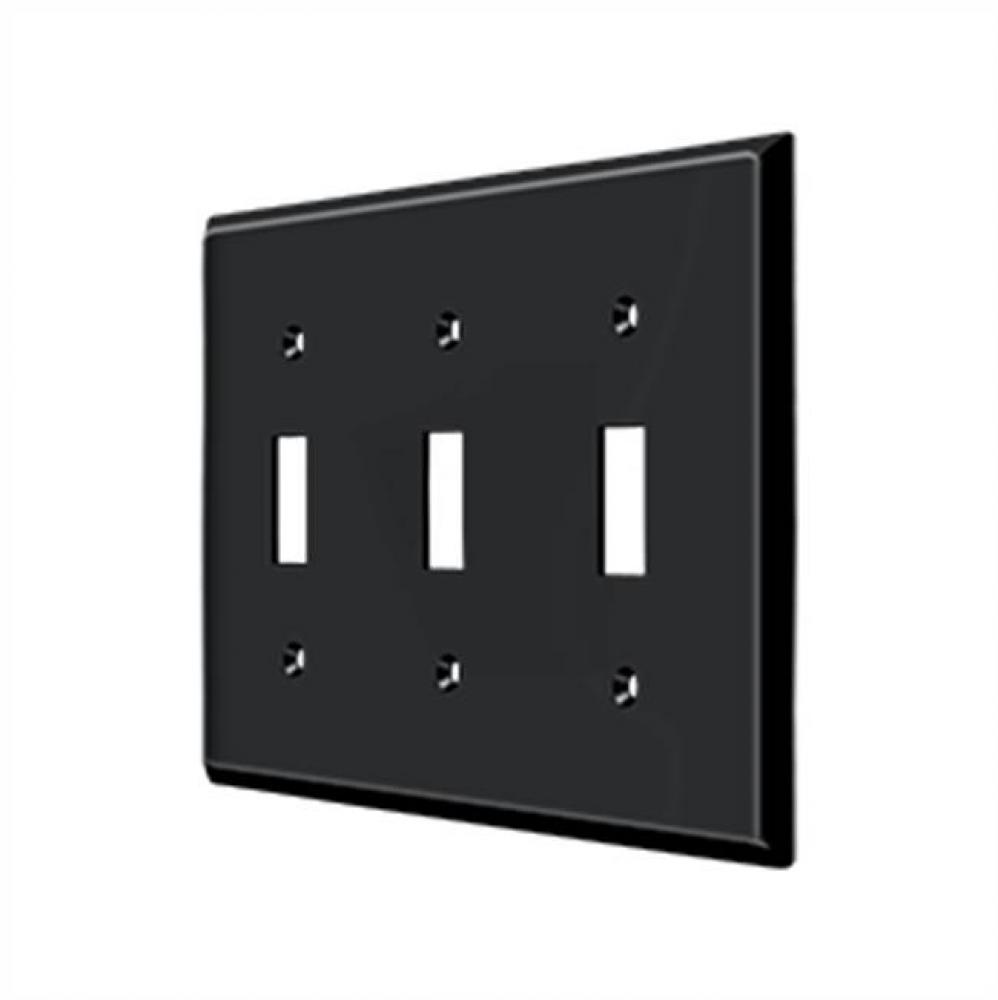 Switch Plate, Triple Standard