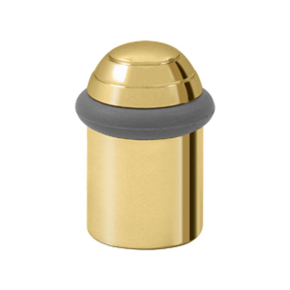 Round universal Floor Bumper Dome Cap 2-1/8&apos;&apos;, Solid Brass