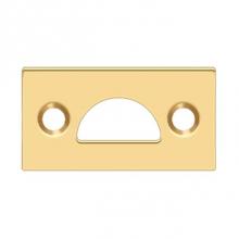 Deltana 178MSTCR003 - Mortise Strike, Solid Brass