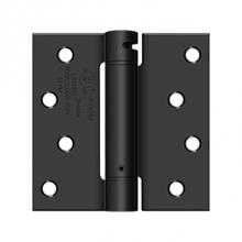 Deltana DSH44U10B - 4'' x 4'' Spring Hinge, UL Listed