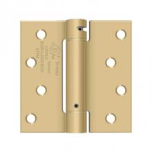 Deltana DSH44U4 - 4'' x 4'' Spring Hinge, UL Listed