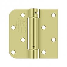 Deltana DSH4SR52DBM - 4'' x 4'' x 5/8'' x SQ Spring Hinge, UL Listed