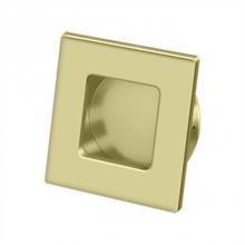 Deltana FPS234U3-UNL - Flush Pull, Square, HD, 2-3/4'' x 2-3/4'', Solid Brass