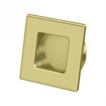 Deltana FPS234U3 - Flush Pull, Square, HD, 2-3/4'' x 2-3/4'', Solid Brass