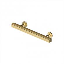 Deltana POM40CR003 - Contemporary Cabinet Pull 4'', Pommel,  Solid Brass