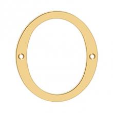 Deltana RN6-0 - 6'' Numbers, Solid Brass