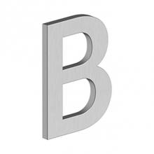 Deltana RNB-BU32D - 4'' LETTER B, B SERIES WITH RISERS, STAINLESS STEEL
