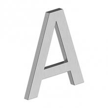 Deltana RNE-AU32D - 4'' LETTER A, E SERIES WITH RISERS, STAINLESS STEEL