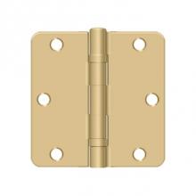 Deltana S35R4BB4 - 3-1/2'' x 3-1/2'' x 1/4'' Radius Hinge, Ball Bearing