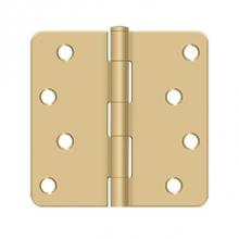 Deltana S44R44 - 4'' x 4'' x 1/4'' Radius Hinge, Residential