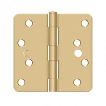 Deltana S44R44S - 4'' x 4'' x 1/4'' Radius Hinge, Residential