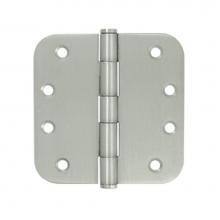 Deltana SS44R5U32D-R - 4'' x 4'' x 5/8'' Radius Hinge, Residential