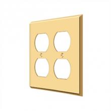 Deltana SWP4771CR003 - Switch Plate, Quadruple Outlet