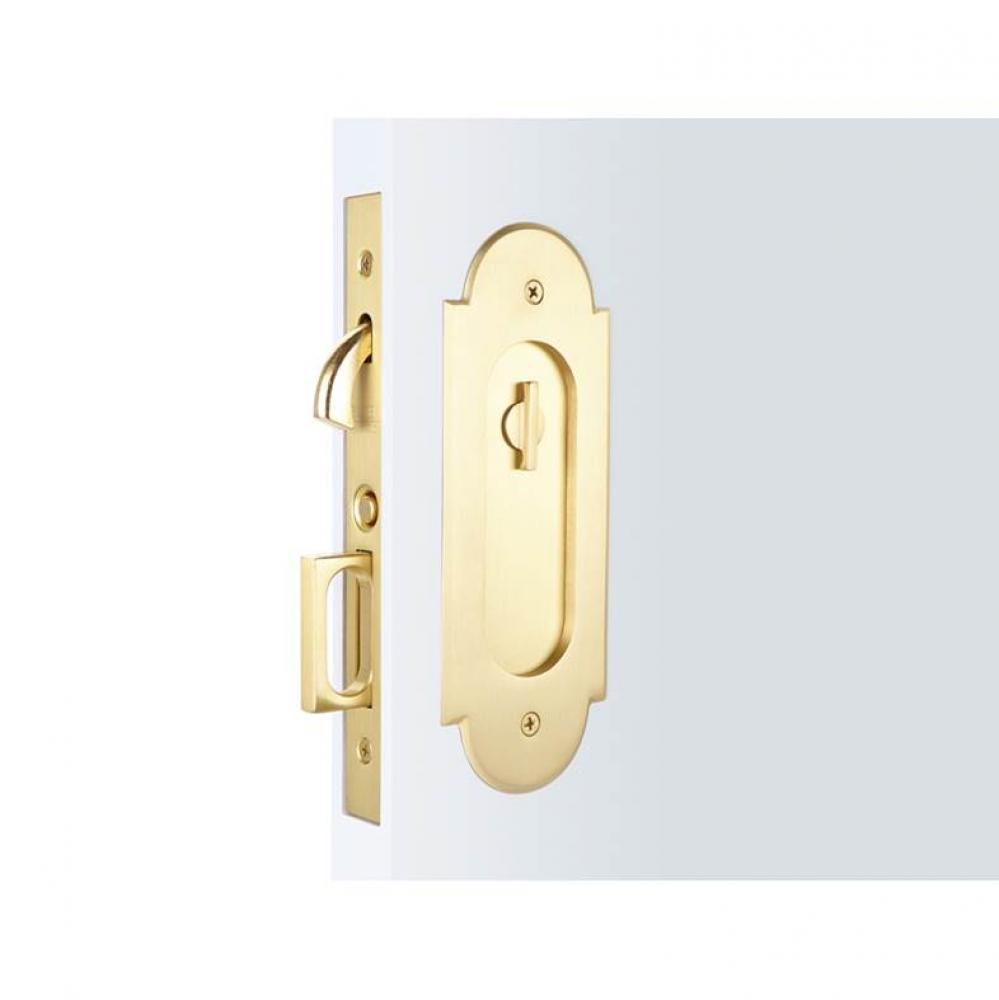 Privacy, Pocket Door Mortise Lock, No.8, US3NL