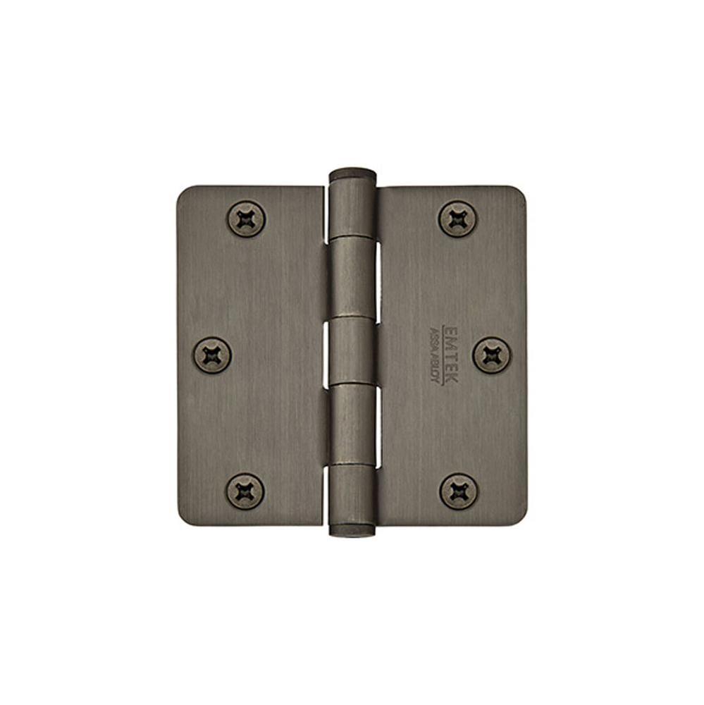 9200 Stl Hinge, HD, 1/4&apos;&apos;RdCr, 3.5 US10B