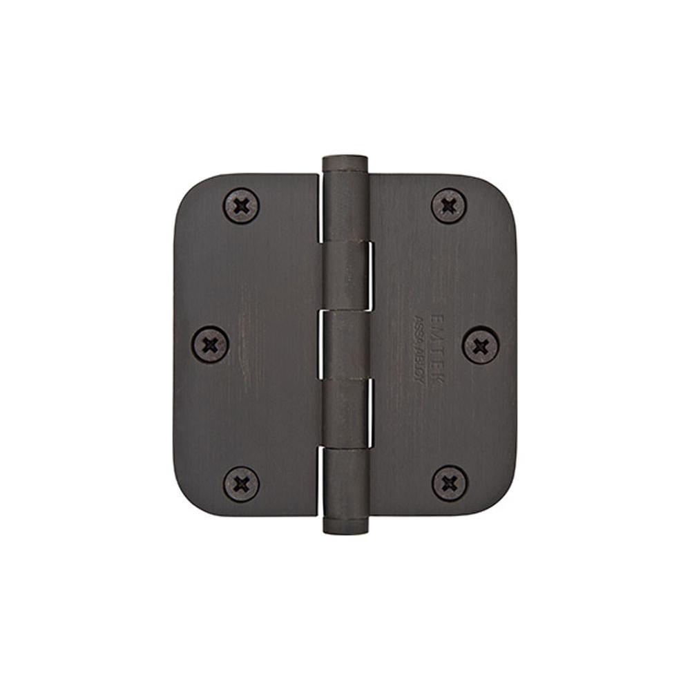 9100 Stl Hinge, SD, 5/8&apos;&apos;RdCr, 3.5, US10B