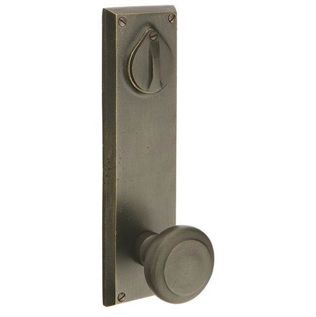 Passage Single Keyed, Sideplate Locksets Rectangular 5-1/2&apos;&apos; Center to Center Keyed, Cim