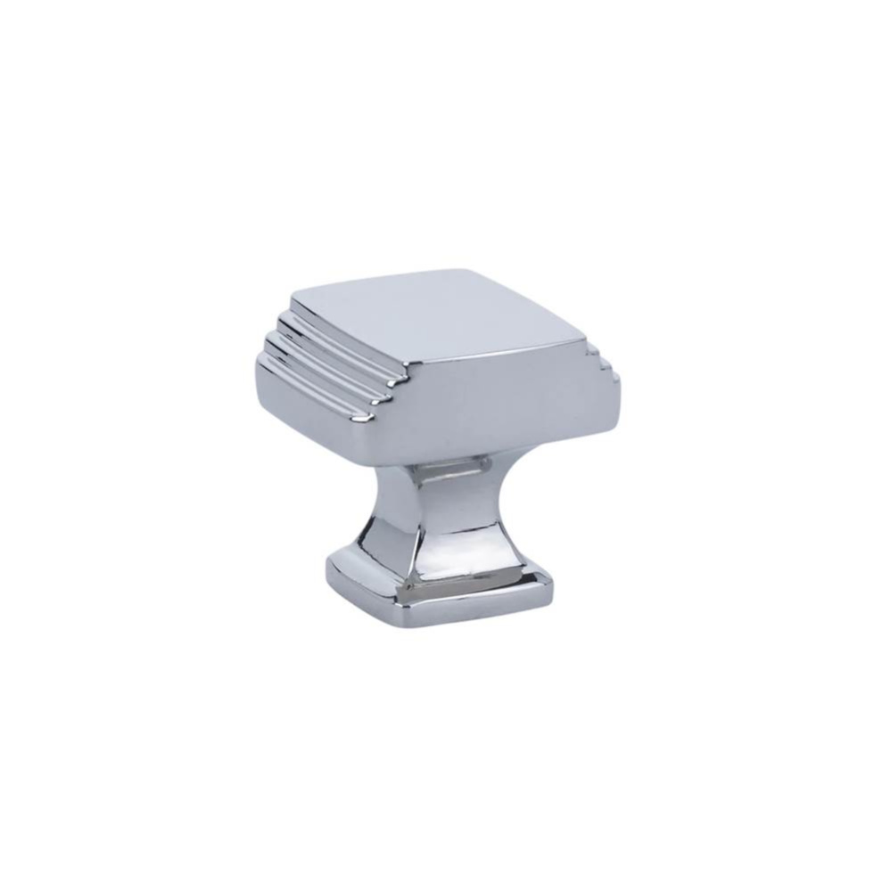 Art Deco Knob, 1-1/4&apos;&apos;, US26