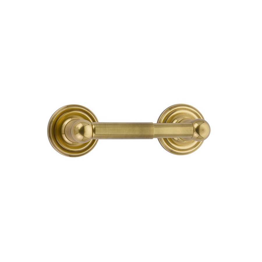 Brass TP Hldr Spring Rod Style , Small Regular Rosette, US10B