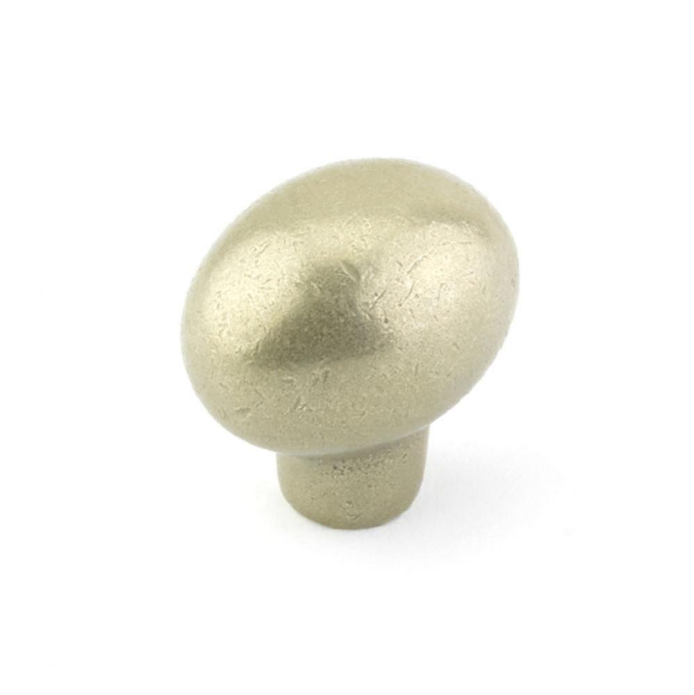 Sandcast Bronze Egg Knob, 1-1/4&apos;&apos;, FB