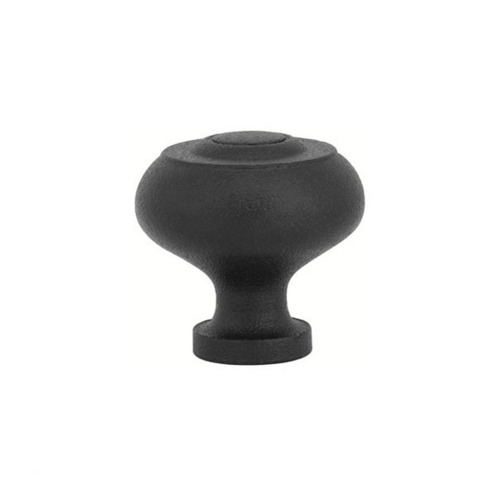 Wrought Steel Brittany Cabinet Knob, 1-1/4&apos;&apos;, FBS