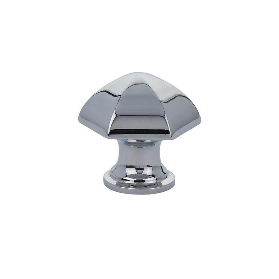 Hex Cabinet Knob, 1-3/8&apos;&apos;, US14