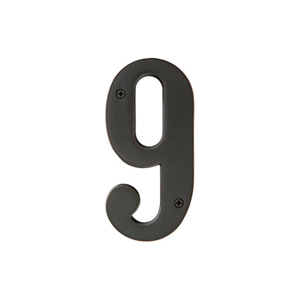 House Number Digit &apos;&apos;9&apos;&apos; 5-1/2&apos;&apos;, US10B