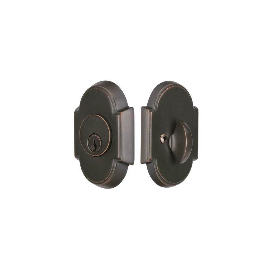 Weiser Keyway, No.8 Style DEADBOLT, SGL, US26