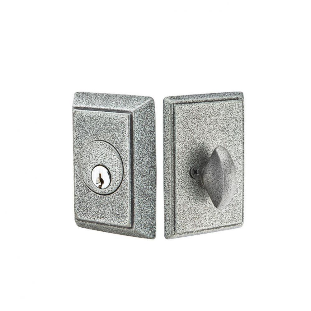 Deadbolt, Dbl, Stl No.3Rose SWS