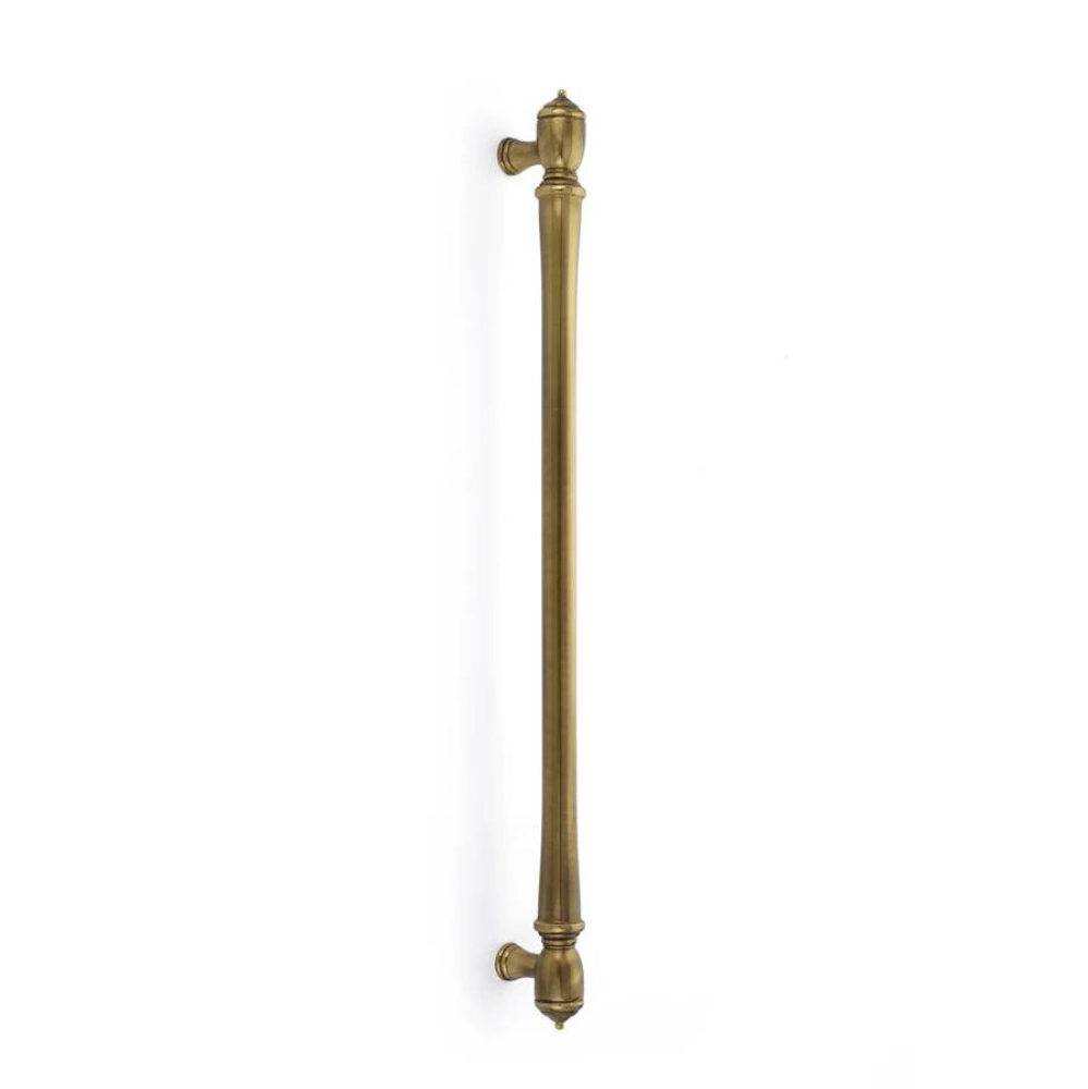 Brass Spindle Appliance Pull, 18'', US7