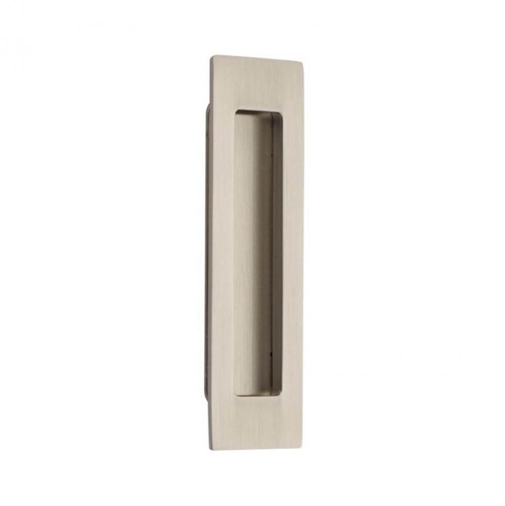 Brass Modern Rectangular Flush Pull 6&apos;&apos;, US15