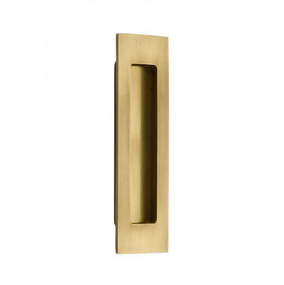 Brass Modern Rectangular Flush Pull 6&apos;&apos;, US7