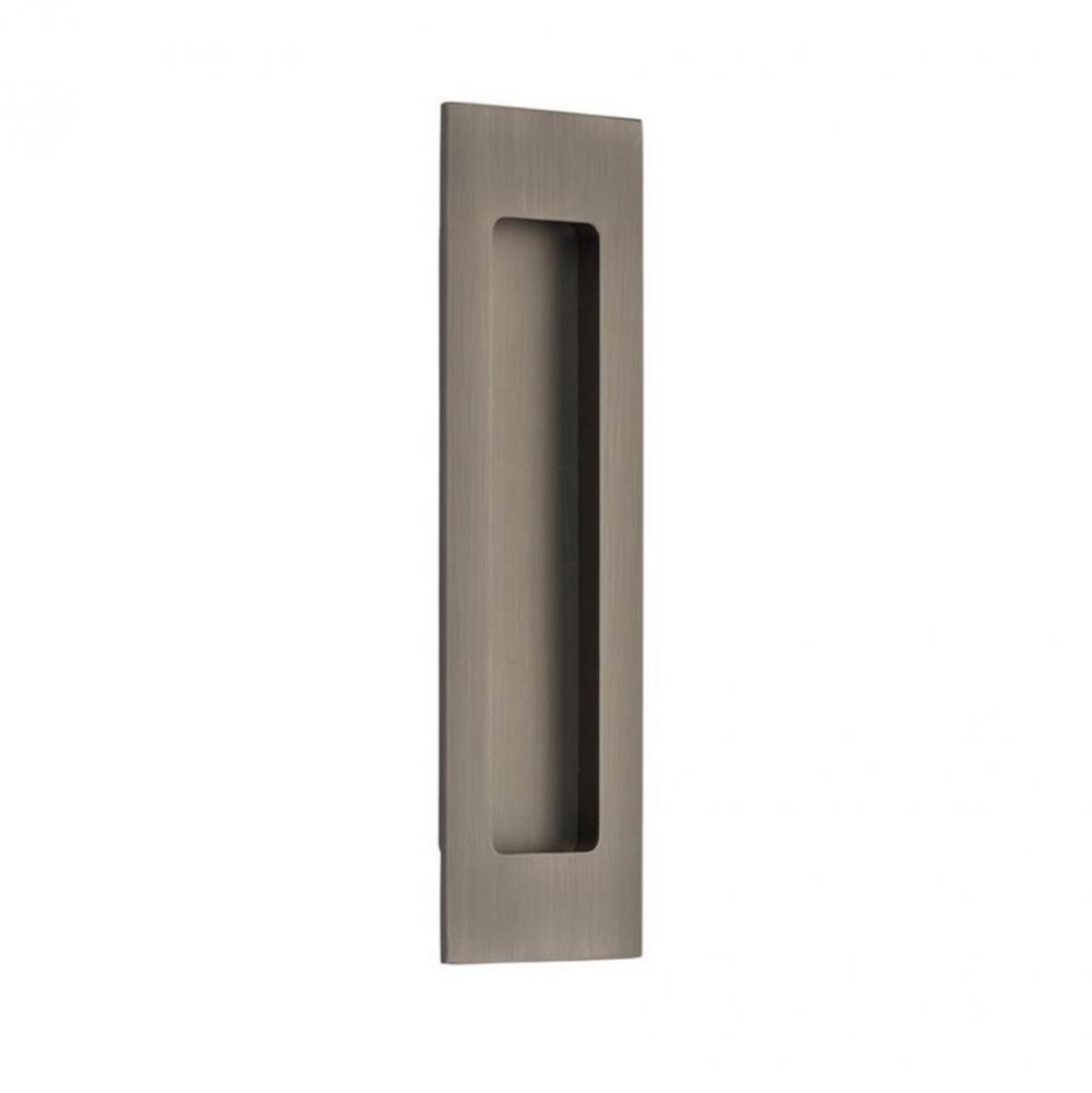 Brass Modern Rectangular Flush Pull 7&apos;&apos;, US15A