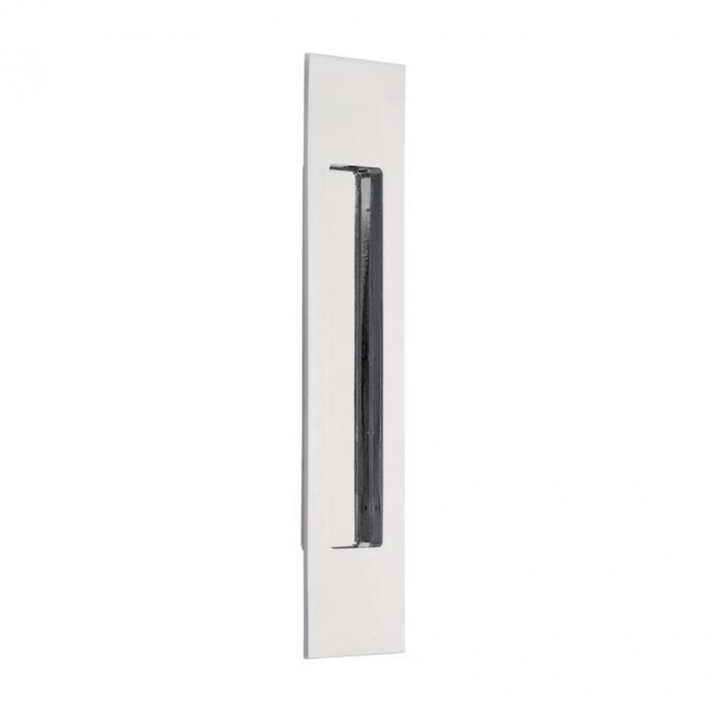 Brass Modern Rectangular Flush Pull 10&apos;&apos;, US26