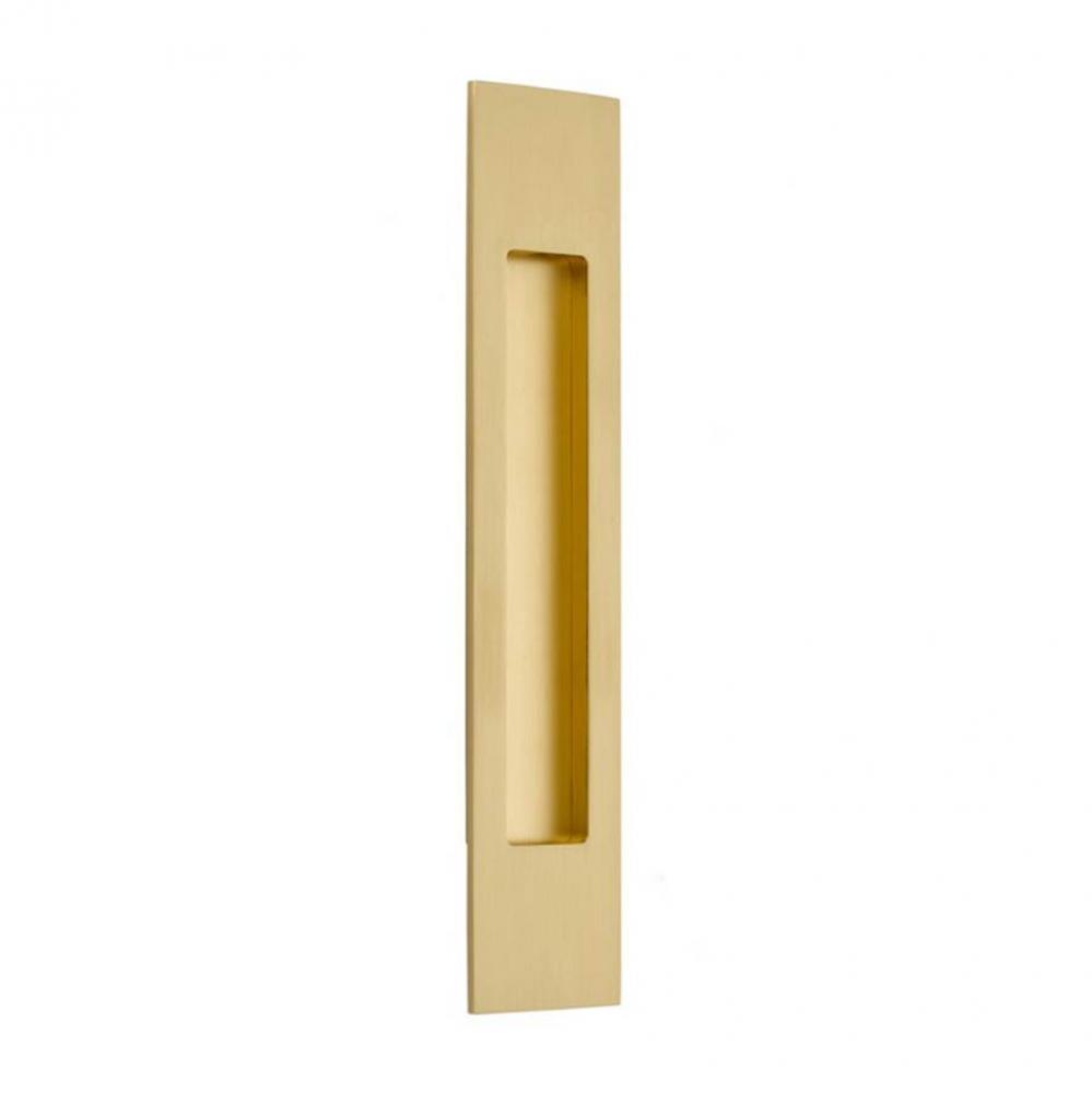 Brass Modern Rectangular Flush Pull 10&apos;&apos;, US4