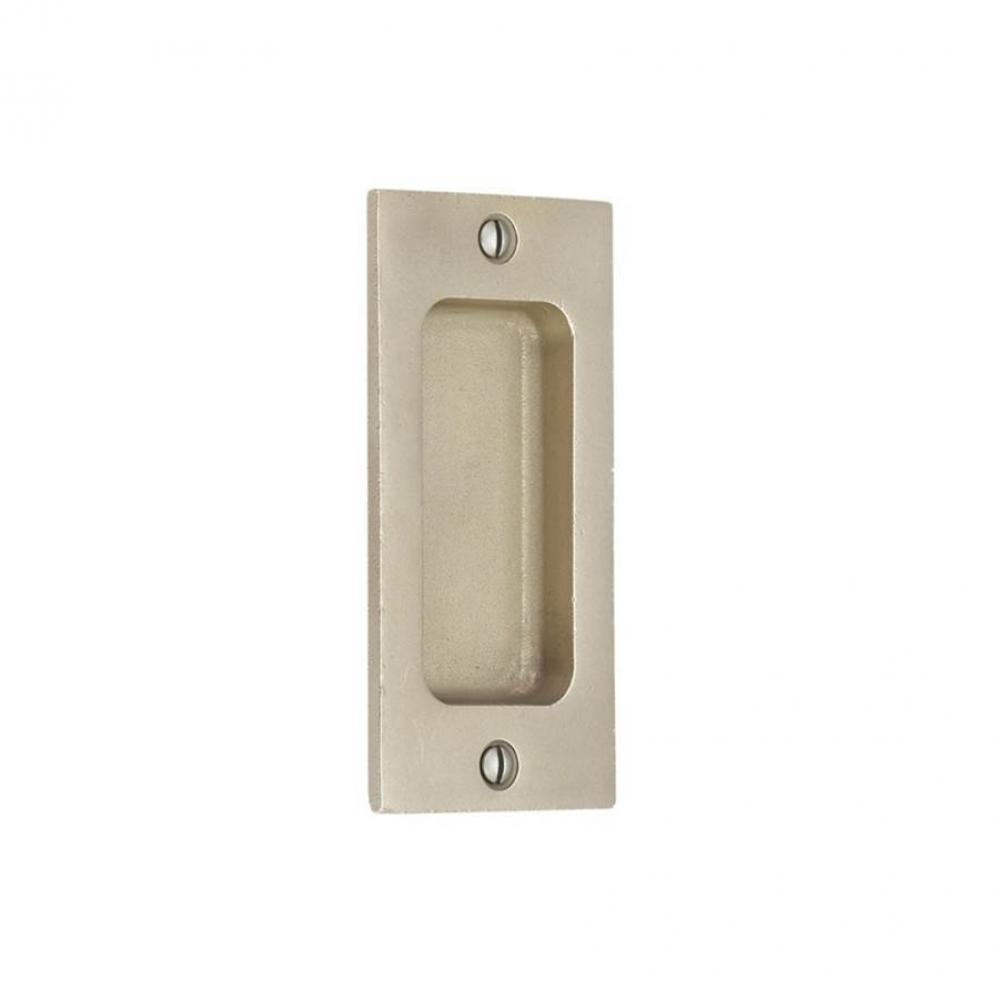 Sandcast Bronze Rectangular Flush Pulls-4&apos;&apos;, FB