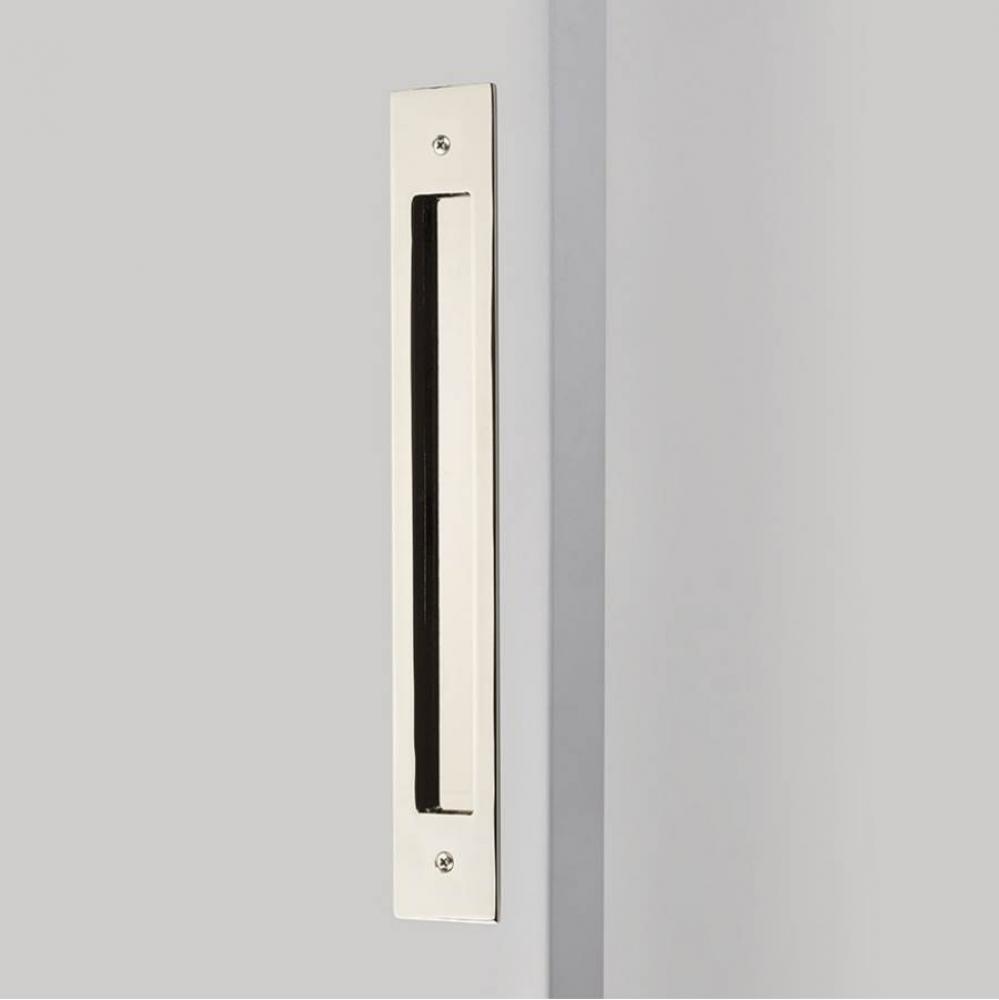 Modern Rectangular Flush Pull for Door Pull, 12&apos;&apos; C-C, US14