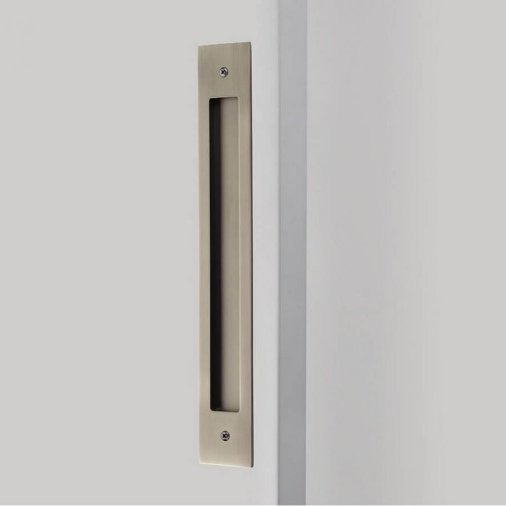 Modern Rectangular Flush Pull for Door Pull, 8&apos;&apos; C-C, US15A