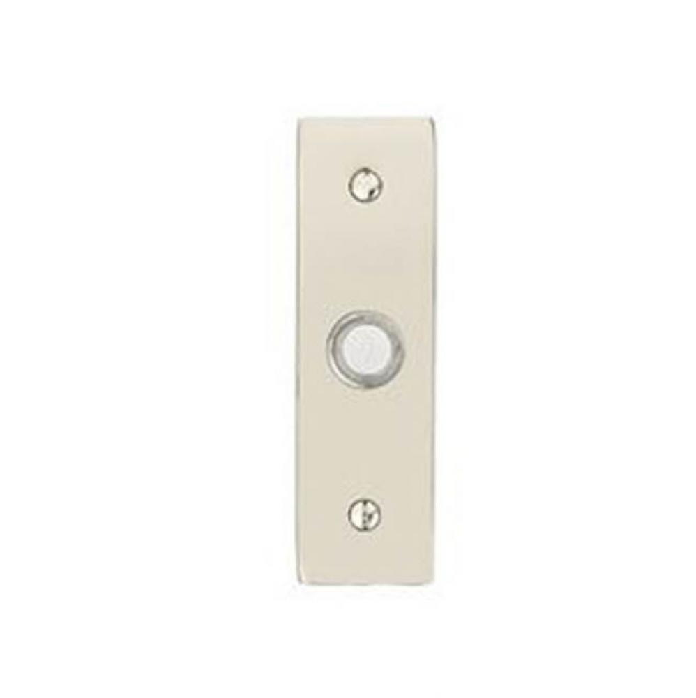 Stretto Brass Doorbell 1-1/2&apos;&apos; x 5&apos;&apos;, US15