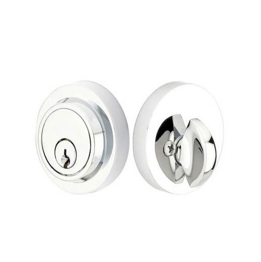 Weiser Keyway, Modern Rnd Deadbolt, Sgl, US4