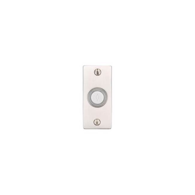 Doorbell, Small Rectangular Rosette, US10B