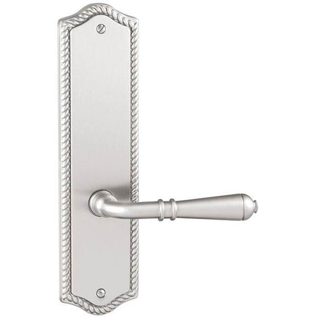 Passage, Sideplate Locksets Rope Non-Keyed 9-5/8'', Helios Lever, US10B